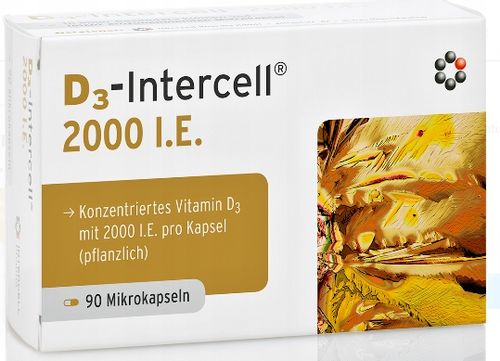 INTERCELL D3 2000 IE WITAMINA D Z LANOLINY 90 KP na Arena.pl