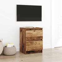 Szafka pod TV, stare drewno, 40x35x54cm materiał drewnopochodny