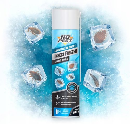 ŚRODEK PREPARAT NA PLUSKWY JAJA PLUSKIEW WSZY RYBIKI ZAMRAŻACZ NO PEST na Arena.pl