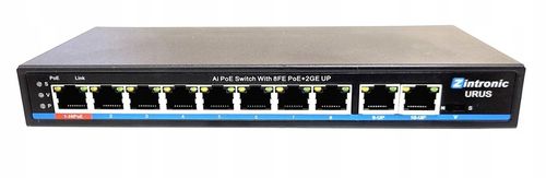 Switch POE 8xPOE 2xUplink GIGABIT 120W URUS na Arena.pl