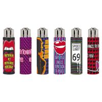 Zapalniczka Clipper Pop Cover - Hot Quotes