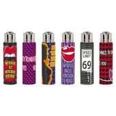 Zapalniczka Clipper Pop Cover - Hot Quotes