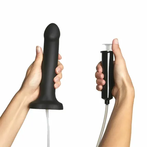 Dildo - Strap-On-Me Squirting Dildo Black na Arena.pl
