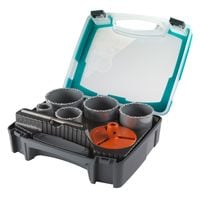 zestaw otwornic 33-83mm z nasypem z węglików spiekanych - l/wf3464000