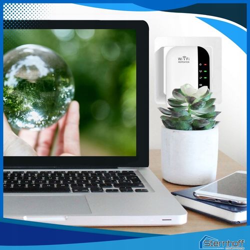 WZMACNIACZ SYGNAŁU SIECI WIFI MOCNY ZASIĘG 300 Mb/s +KABEL LAN NIE PRZERYWA na Arena.pl