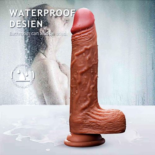 realistyczny wibrator fox rotacyjny teleskopowy z ogrzewaniem 21cm usb na Arena.pl