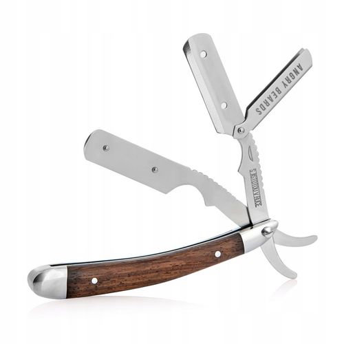 Brzytwa Do Golenia na Żyletki Angry Beards Shavette ZIZKA z etui na Arena.pl