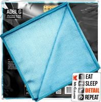 ADBL G BEZSMUGOWA MIKROFIBRA DO CZYSZCZENIA SZYB W AUCIE SZKŁA 40X40 CM