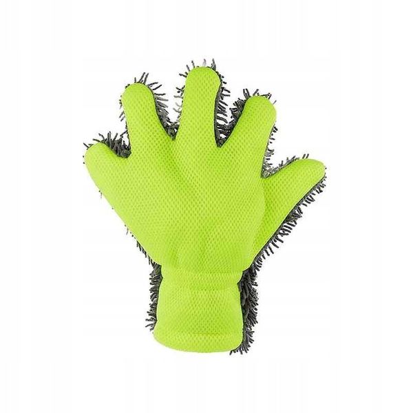 2x RĘKAWICE Z PALCAMI Z MIKROFIBRY SZENIL + SIATKA DO MYCIA USUWANIA BRUDU zdjęcie 5