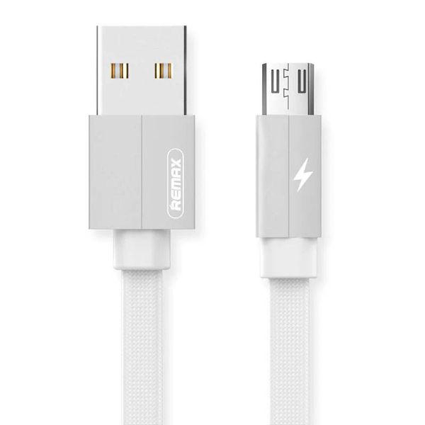 Kabel USB Micro Remax Kerolla, 1m (biały) zdjęcie 1