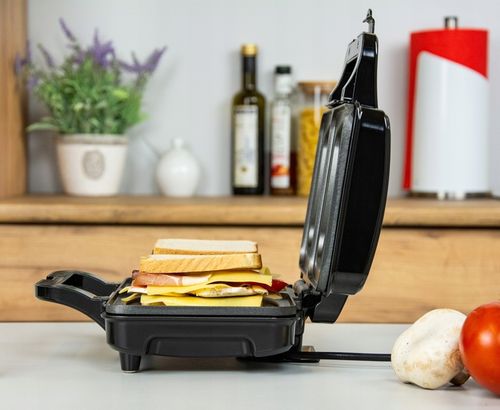 Toster Grill Opiekacz SANDWICH XXL First Austria 900W Non-stick + na Arena.pl