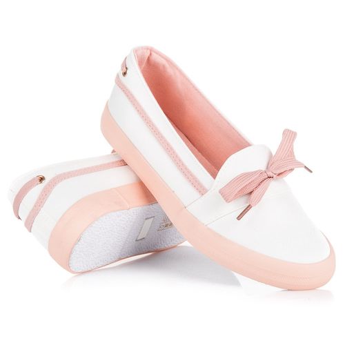 Białe wsuwane trampki r.36 na Arena.pl