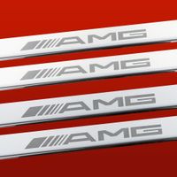 Listwa progowa MERCEDES E W124 AMG Stal nierdzewna 304 połysk 4szt