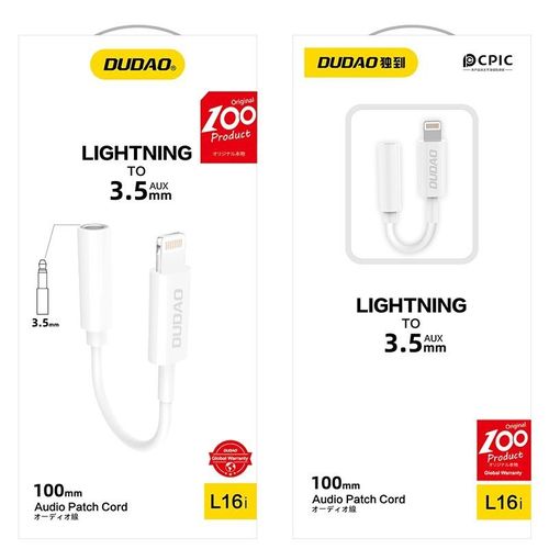 Adapter przejściówka Lightning na mini jack 3,5 mm na Arena.pl