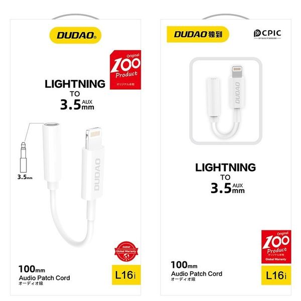 Adapter przejściówka Lightning na mini jack 3,5 mm zdjęcie 5