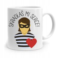 Kubek Prezent Na Walentynki Skradłaś Mi Serce Z Nadrukiem Ze Zdjęciem