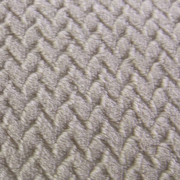 Koc narzuta na łóżko CINDY-3 200x220 srebrny zdjęcie 5