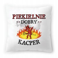Poduszka Dla Kacpra Na Urodziny Imieniny Prezent Z Nadrukiem Ze Zdjęciem