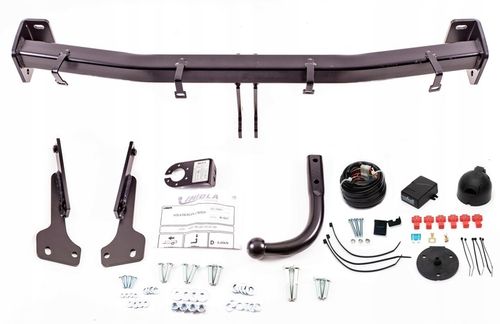 KOMPLETNY HAK HOLOWNICZY+MODUŁ 7 pin+WIĄZKA VW CADDY E20 na Arena.pl