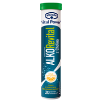 Krüger Vital Alko Revital Tabletki z choliną smak cytrynowy 82 g (20 sztuk)