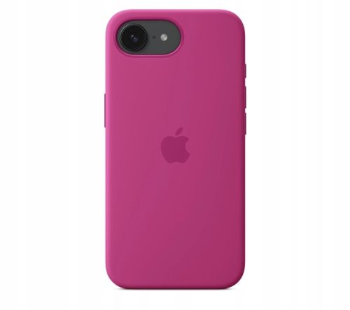 Silikonowe etui APPLE do iPhone'a 16e Żywy róż na Arena.pl