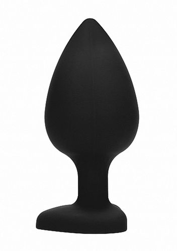 Diamond Heart Butt Plug - Extra Large - Black na Arena.pl