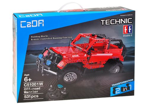 Klocki Techniczne Zbuduj Auto OFF ROAD STEROWANE na Arena.pl