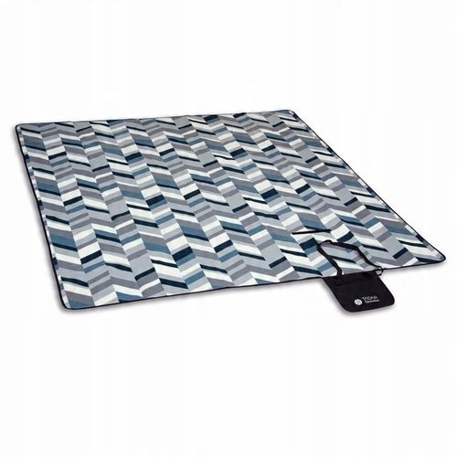 MATA KOC PIKNIKOWY Z TERMO IZOLACJA 200X200CM SZARO GRANATOWY na Arena.pl