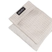 AKUKU Termofor z pestkami wiśni w pokrowcu 13x16 cm beż (a0635)