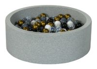 Suchy basen dla dziecka z piłeczkami 300szt RÓŻNE KOLORY PIŁEK MEGA ZESTAW