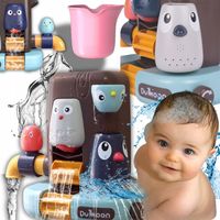 FONTANNA PRZELEWOWA DO KĄPIELI ZABAWKA KRANIK DO WODY WANNY DZIECI + GRATIS