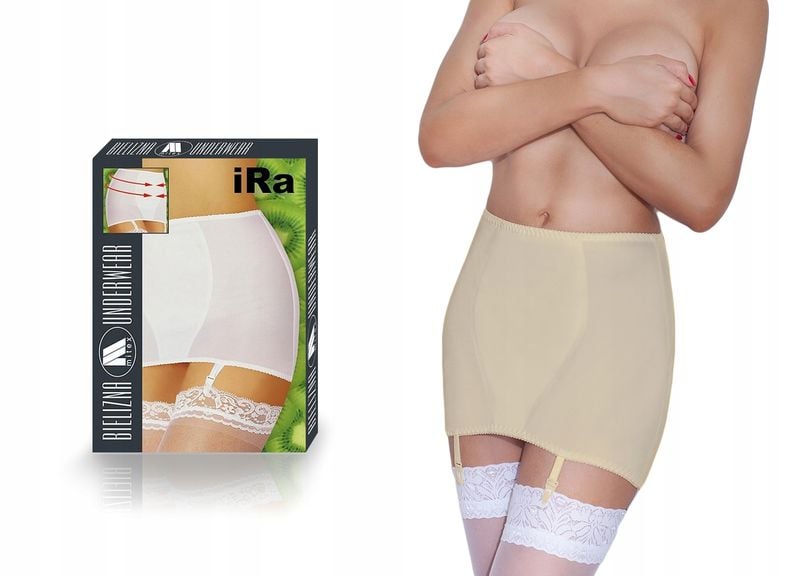 pas do pończoch BEŻOWY Mitex IRA , 136 zdjęcie 1