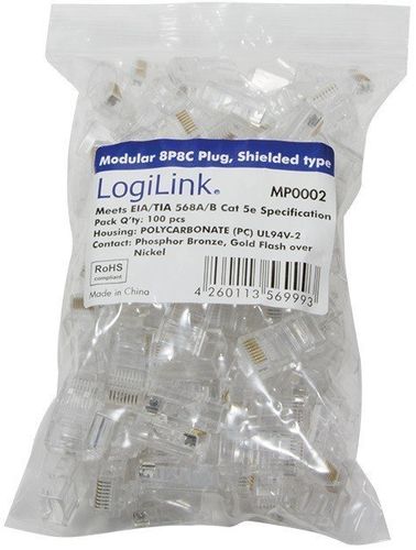 Wtyki Rj45 100Szt. na Arena.pl