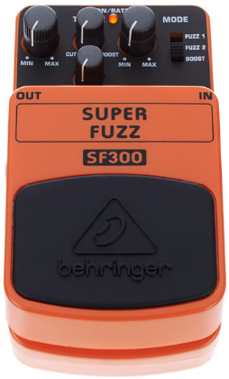 Efekt gitarowy Behringer SF300 Super Fuzz Przester Zasilacz 9V ZESTAW na Arena.pl