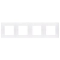 Efapel Latina ramka 4-krotna biały 42940 TBR
