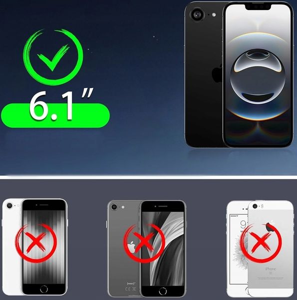 Etui do MagSafe WZMACNIANE 360° CLEAR CASE + 2x SZKŁO do IPHONE 16e zdjęcie 6