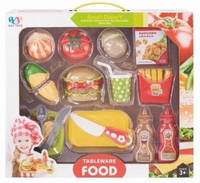 Zestaw Kuchenny Deska Do Krojenia Warzywa Dla Dzieci Zabawka  8805-1