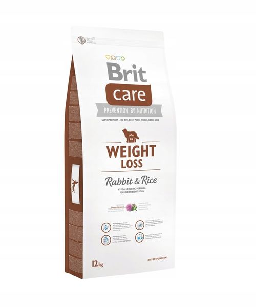 BRIT CARE WEIGHT LOSS RABBIT RICE 12kg zdjęcie 3