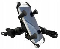 MOTOCYKLOWY UCHWYT X NA TELEFON GNIAZDO USB