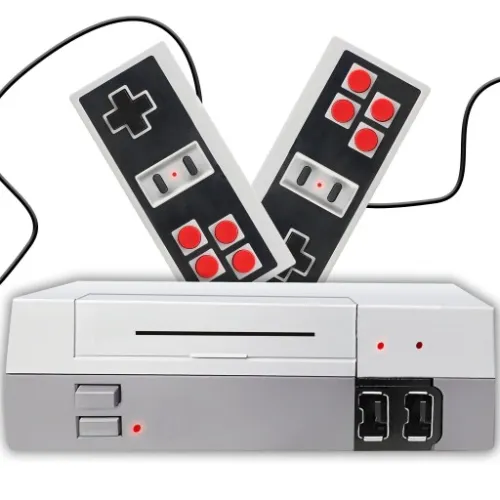 KONSOLA RETRO GRA TELEWIZYJNA 620 GIER TV AV + 2 PADY GIERKA GRY DUŻO na Arena.pl