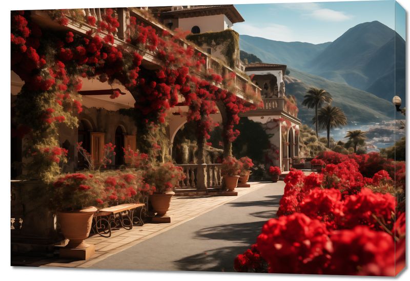 Obraz 100x70cm Czerwona Idylla zdjęcie 1