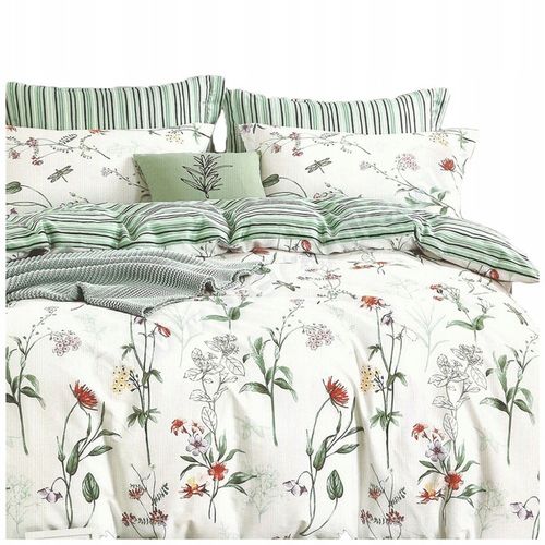 Komplet pościeli bawełna satynowa 200x220 70x80 dwustronna NOWE WZORY na Arena.pl