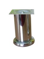 Noga nóżka meblowa fi 50 L-100 chrom kuchnia biuro