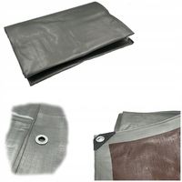 Plandeka 4x6 GRUBA 210G WZMACNIANA MROZOODPORNA WODOODPORNA PŁACHTA