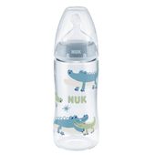 NUK FC+ Butelka antykolkowa z czujnikiem 360ml +  6-18m NIEBIESKA