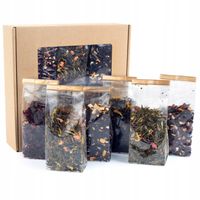 Ekskluzywny ZESTAW HERBAT premium idealny na prezent eleganckie opakowanie