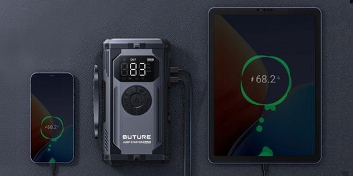 MOCNY ROZRUCH BOOSTER PRZENOŚNY POWERBANK ROZRUCHOWY Z KOMPRESOREM 4000A na Arena.pl