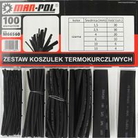 zestaw koszulek termokurczliwych 100 szt