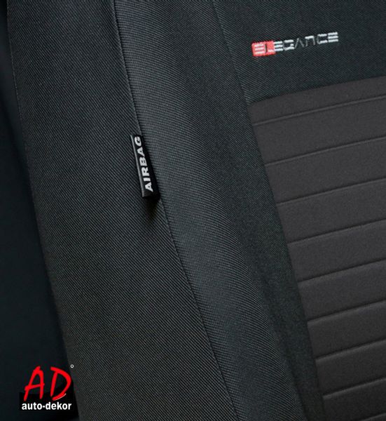 Uniwersalne pokrowce fotele przód ELEGANCE 1+1 P4 do Audi A1 I II zdjęcie 3