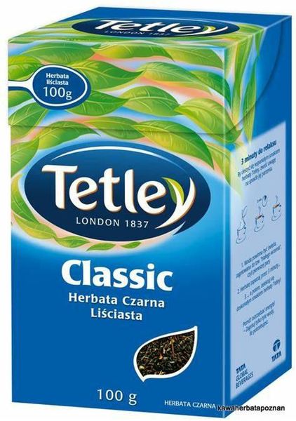 TETLEY Herbata Czarna Liść 100g zdjęcie 1